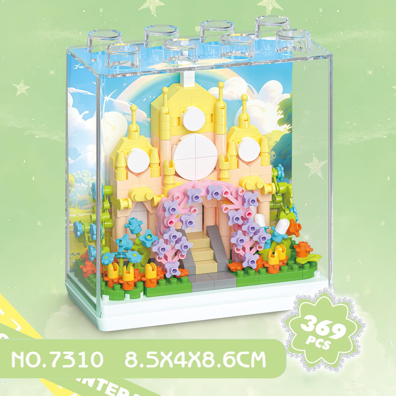 

Конструктор «Замок принцессы» - Сложный пазл-вилла для детей