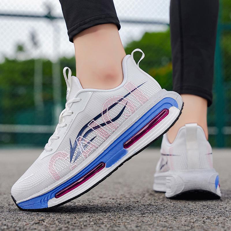 Physical testing sports running shoes Carbon plate shock-absorbing middle school students racing air cushion soft sole wear-resistant sports students 