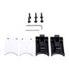 Removable Marine Transom Ladder Mounting Plate Protective Flush Bracket for Sports Diver Boarding Ladder for Boat
