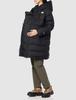 North Maternity Down Baby Cover L [The Face] Coat, Women's, Waterproof, Photoelectric, Thermal, Connection, Black,