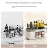 Multi-functional Seasoning Box Kitchen Storage Rack Seasoning Bottle Condiment Storage Rack Seasoning Tank Knife and Tableware Storage Box