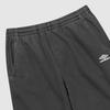 UMBRO Hbl Garment Dyed Graphic Wide Straight Sweatpants Charcoal (Uq323Cfp98)