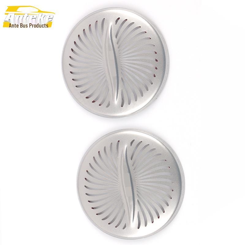 Stainless Steel Front A-Pillar Speaker Cover for 13-21 Range Rover - Decorative Accessory