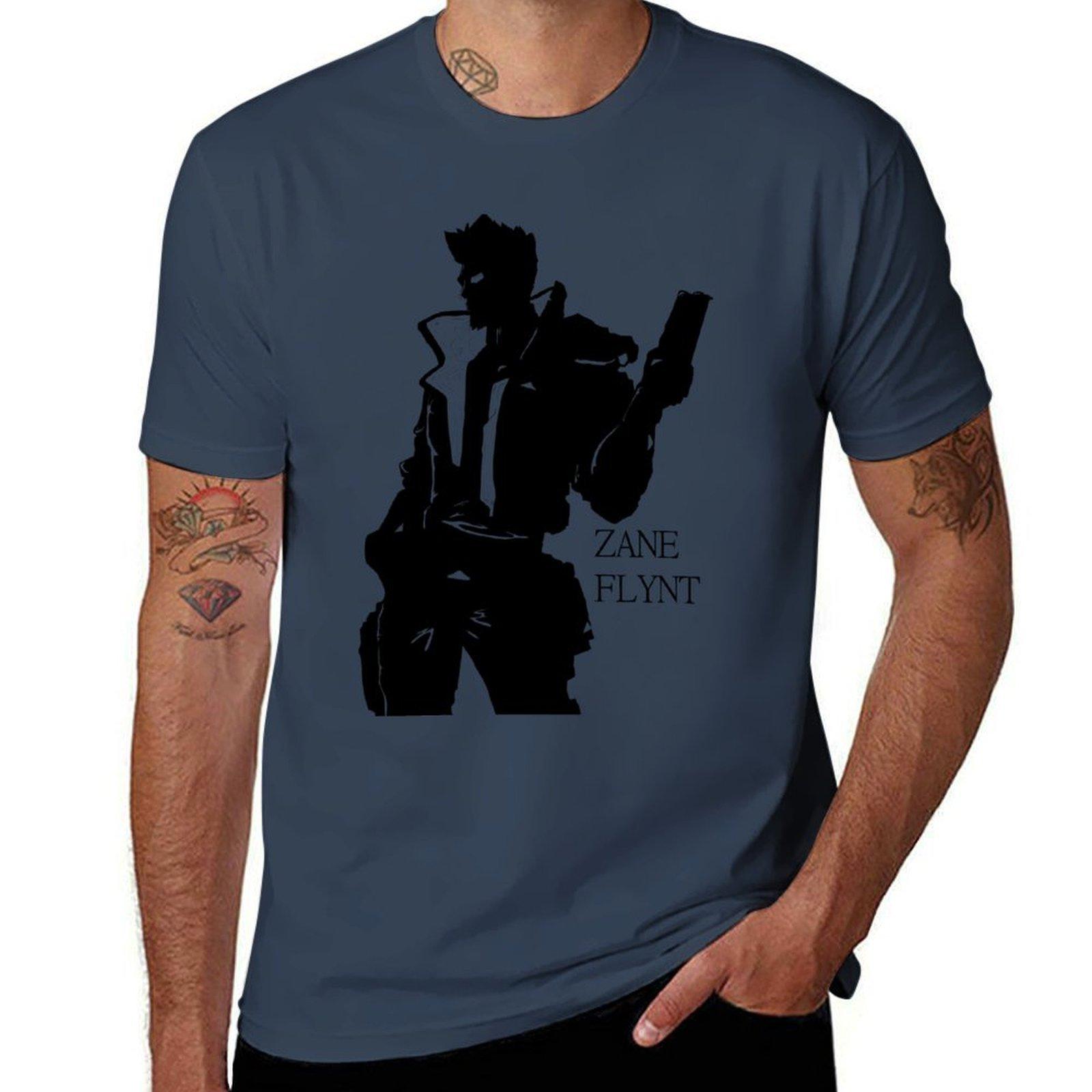 Zane Flynt Tshirt Large Size Casual Tee Shirt S