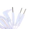 2.35mm Electrode Cable 4 Pin Connector TENS Electrotherapy Lead Wires Acupuncture Muscle Stimulator Therapy Massager Accessory