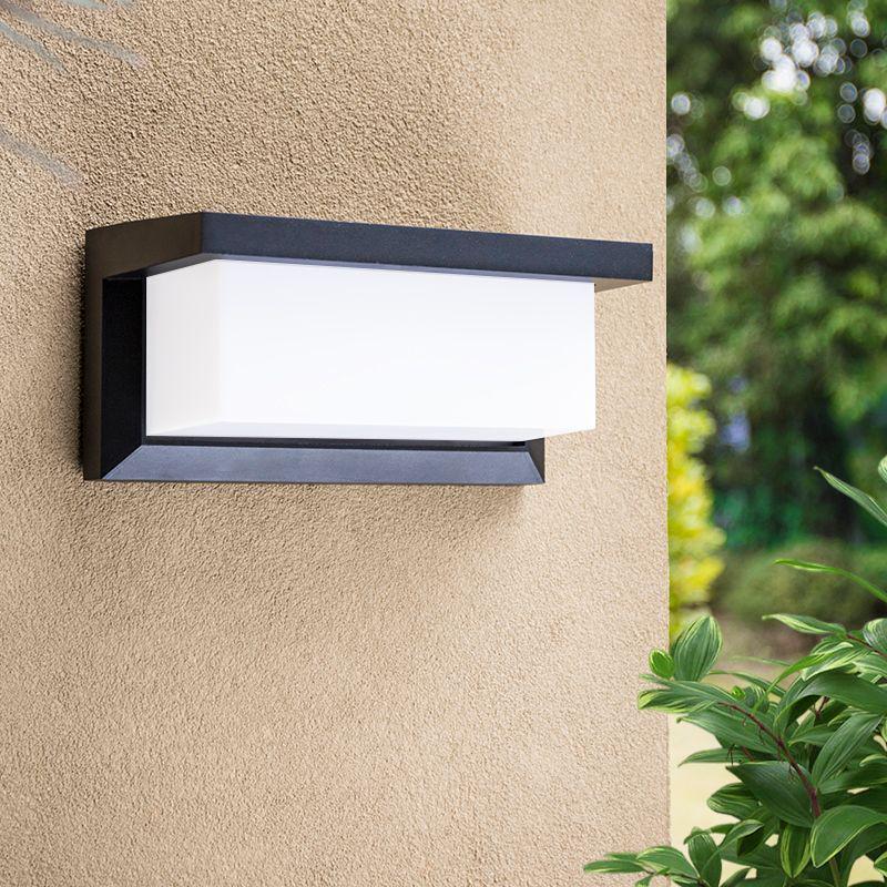 Waterproof LED Outdoor Wall Light for Staircase, Terrace, Corridor, Garden, Villa, or Aisle.