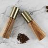 Durable Salt and Pepper Grinder Set with Base Holder Coarse Salt and Pepper Mill Wood Material Salt and Pepper Mill Set