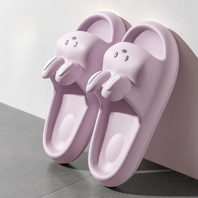 

Летние женские тапочки Домашние комнатные противоскользящие тапочки Удобные тапочки на мягкой подошве для ванной Комнатные тапочки для пары Пляжная обувь для улицы 44-45 фиолетовый