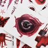 Skin Decoration Party Horror Scar Temporary Tattoos Halloween Tattoo Stickers Fake Tattoo