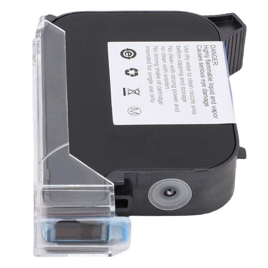 Szybkoschnący kartridż z tuszem solwentowym czarny 42 ml 12,7 mm Zamiennik do ręcznej mini drukarki atramentowej