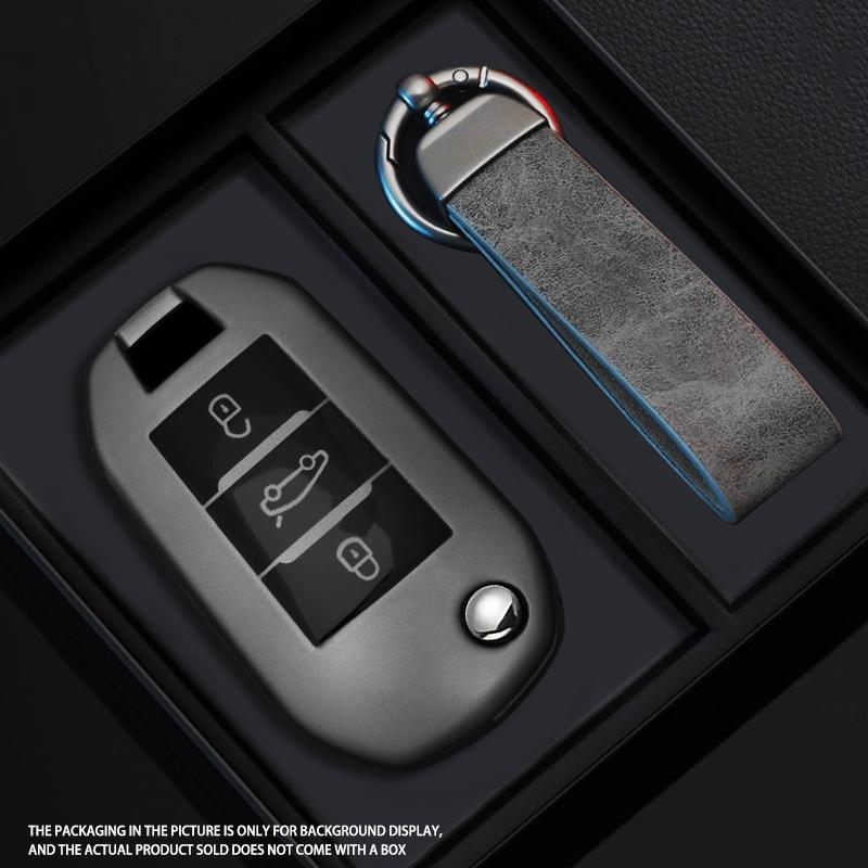 Black Warrior Style Tpu Car Key Case Cover For Peugeot 208 308 408 508 2008 3008 4008 5008 For Citroen C3 C4 Cactus C6 C8