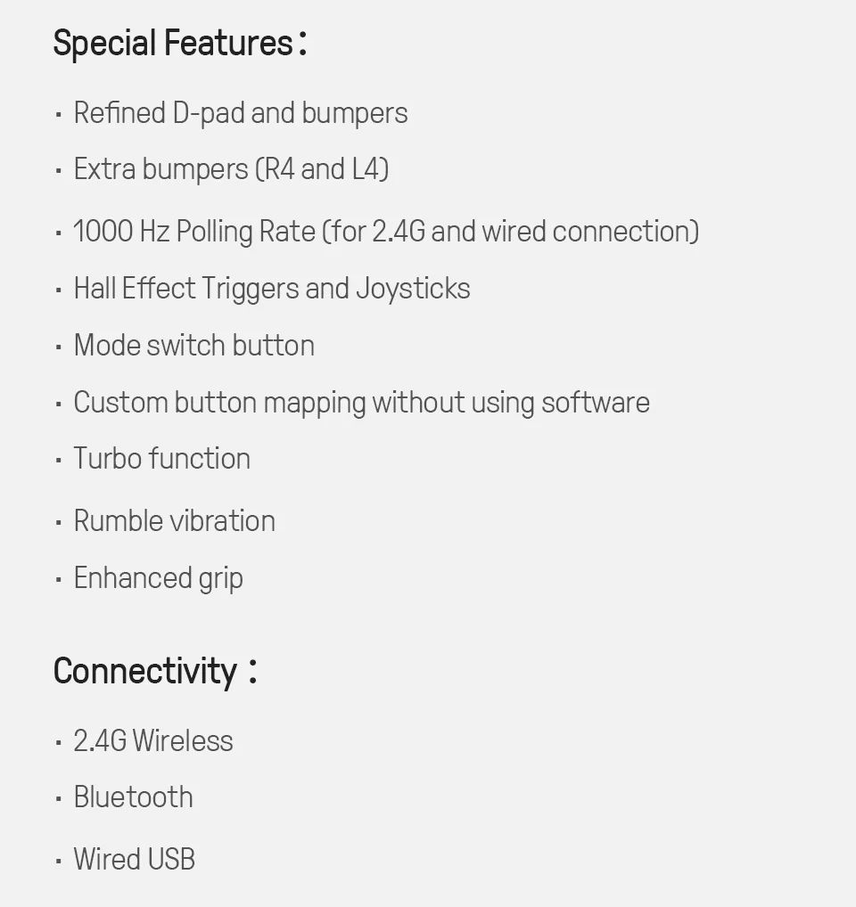 8BitDo - Ultimate 2C Wireless 2.4G Controller Accessory