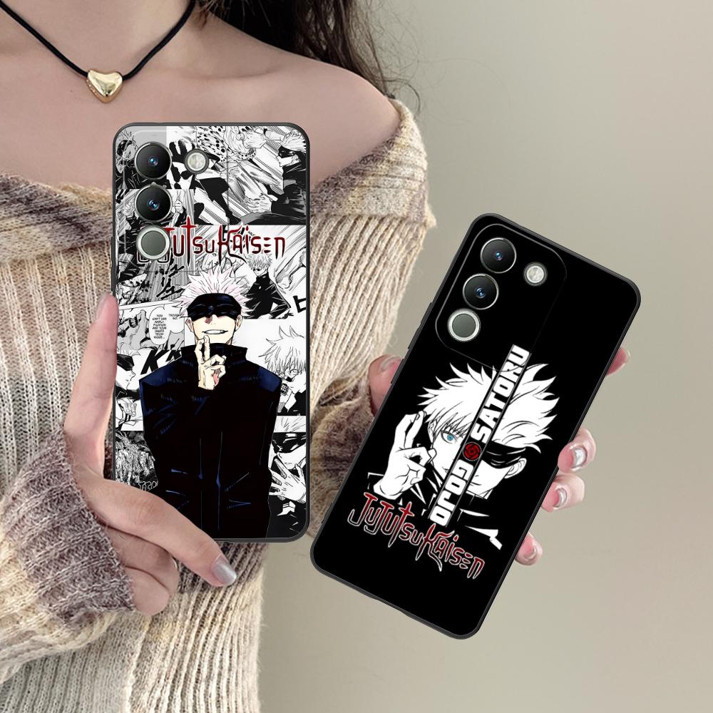 Jujutsu Kaisen Satoru Gojo Phone Case for VIVO V60 V50 V40 V30 V29 V27 V25 V23 Pro Lite 5G Colorful Printing Cover Cover Pretty