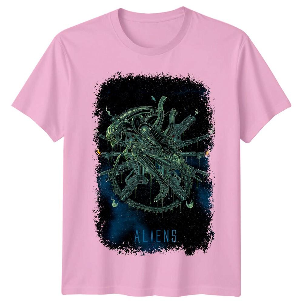 Aliens 1987 Movie Poster Inspired Tshirt Retro 80s Tee