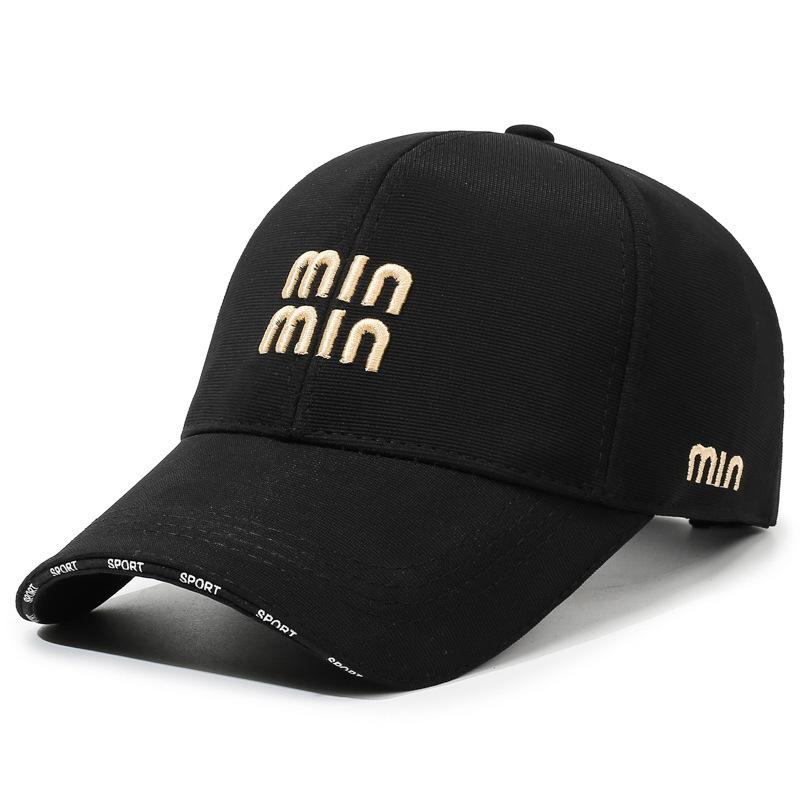 Enlarged And Widened Baseball Cap, Lengthened Brim 10.5Cm Men'S And Women'S Versatile Face Small Embroidered Sunshade Cap