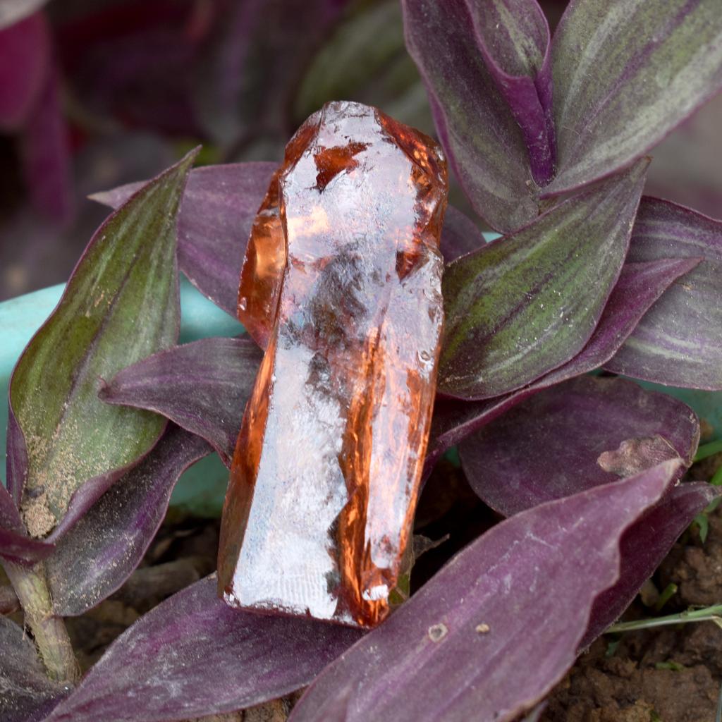 Uncut Rough Gemstone 283.85 Carat Natural Orange Sapphire CERTIFIED Raw Rough S1966