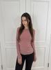 Dearsis Wool Stripe Long Sleeve (Red)