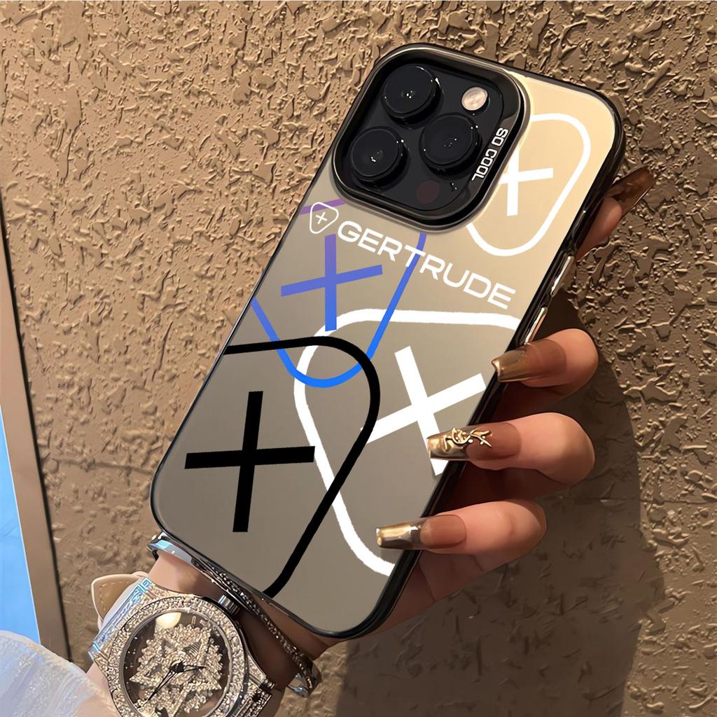 Fashion Hot Line Phone Case For iPhone 16 15 14 13 12 11 mini Pro Max X XR XSMAX 8 7 Plus Anti Fall Matte G-Gertrudes Back Cover