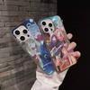 Classic Cosmic Princess Kaguya GL Anime For IPhone 17 16 15 Plus Pro Max 12 14 Plus 11 13 Wave Corrugated Stripe Funda Phone
