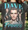 Dave Franco Vintage 90s Bootleg Retro Actor Homage Graphic Comfort Colors® Tshirt, 90s Y2K Aesthetic Fan Merch Tee