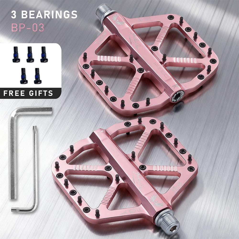 KRSEC CNC 3 Bearings Bicycle Pedals