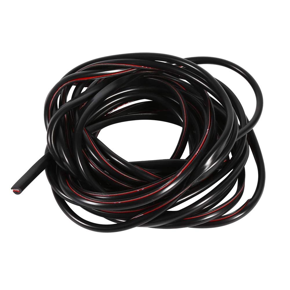 

5M Защита кромки двери автомобиля Молдинг кромки двери Защита от царапин двери автомобиля Противоударная накладка чёрный