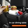 Headrest Back Tray Mount Universal Phone Tablet Desk Seat Storage Stand Pen Coin Paper Purse Organizer Holder Car Folding