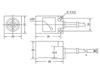 HUGONG LMF6-3010N Inductive Square Proximity Sensor