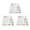 3pcs Clear Stamps  Interesting  Reusable  Material Transparent Appearance Embossing Scr