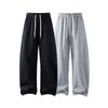 2025 Men Black Casual Pants Men Fashion Oversized Wide Leg Pants Men Sweatpants Male Streetwear Loose Straight Joggers Pants Men Trousers