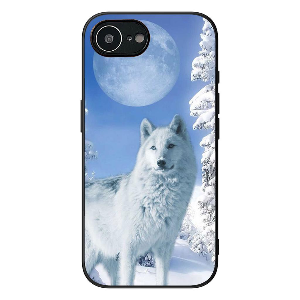 Animal Stalking Wolf Art Phone Case for Samsung Galaxy S22 S21 S20 FE Ultra Plus A35 A36 A37 A33 A34 A04 A71 Cover Casing