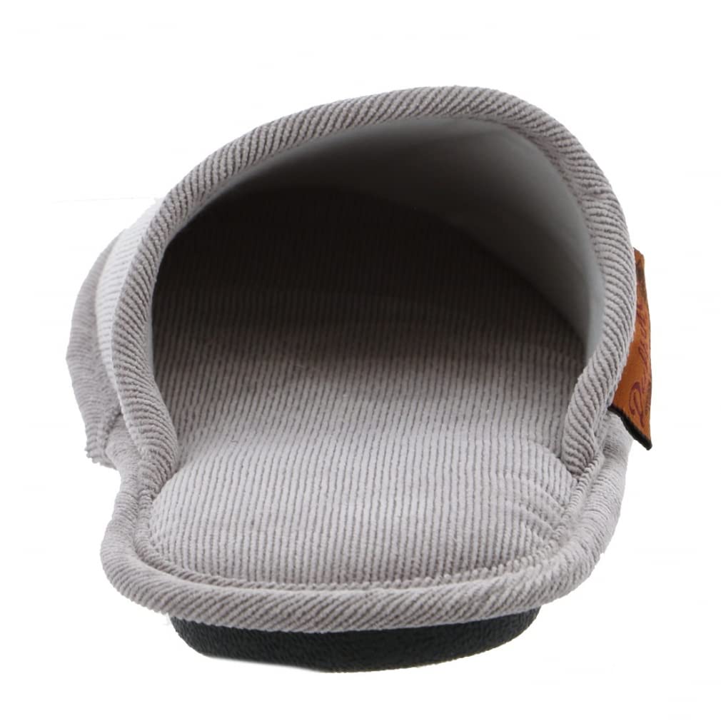 Slippers CORDUROY SLIPPERS EV GRAY [Dulton] 22.5~25cm