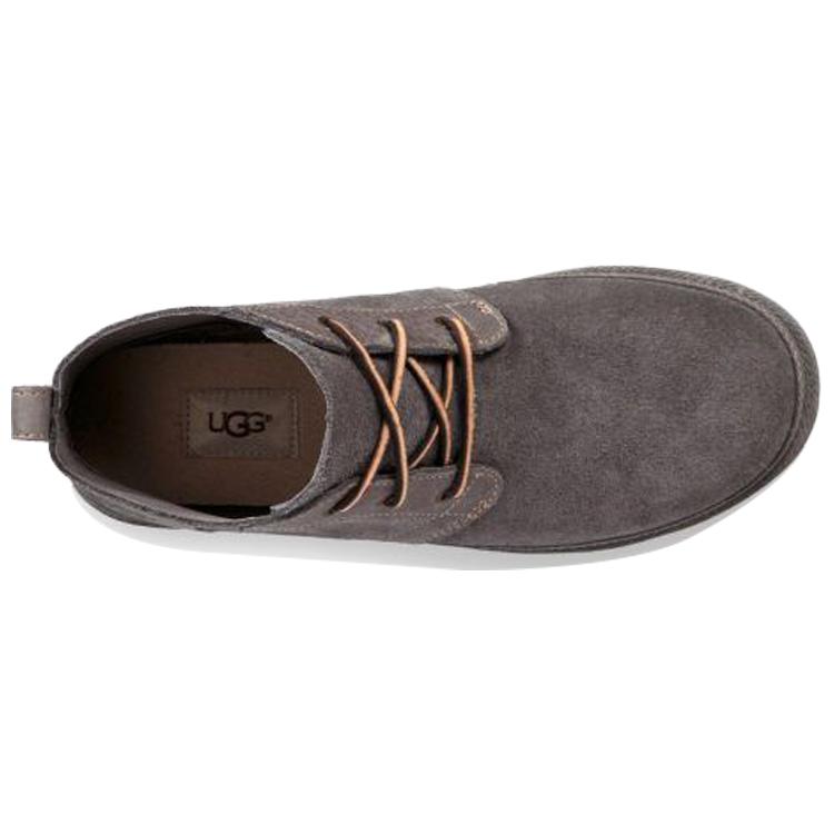 UGG Neumel Unlined Leather Lacing Cargo Gray 1020369-CHRC