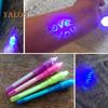 12 szt. niewidzialnego długopisu z lampą UV, upominki na imprezę, wiadomość szpiegowska, długopis do pakowania prezentów, długopis do rozwiązywania zagadek
