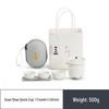 Guanshan Portable Ceramic Kung Fu Tea Set