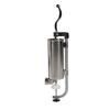Sausage Stuffer 3L Stainless Steel Vertical Manual Meat Filling Machine with 4 Stuffing Tubes for Home