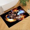 Lord Rings Area Rug Suitable for Entryway Balcony Dormitory Playrooms Anti-slip Rug Anime Office Decor Spiritual Gift