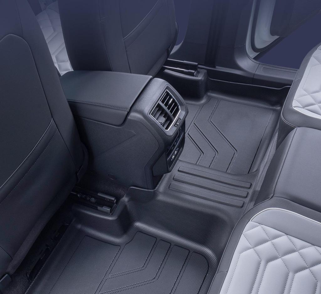 Logo Series TPE Car Floor Mats: Non-slip, Waterproof, and Wear-resistant