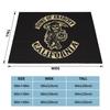 Sons Of Anarchy Blankets Coral Fleece Plush Winter skull Multi-function Lightweight Thin Throw Blanket Bed Office Bedding Throw