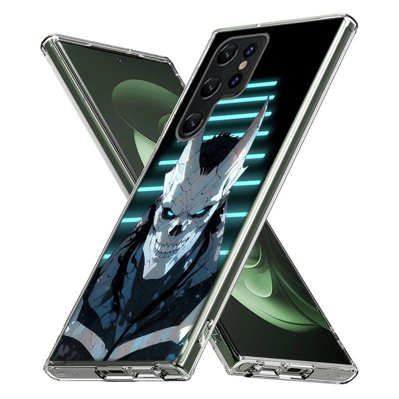 Kaiju No. 8 Anime Capa Phone Case For Samsung S26 Ultra S25 Edge Galaxy S23 S21 S20 S24 FE S22 S10 Plus Cover Clear TPU Shell Co