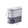 Rice Dispenser DampnessresistantProof Grain Storage Container Freshness Timer Sealed Pantry