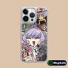 Anime Najimi Osana Mobile Phone Case for iPhone 17 16 15 14 13 12 11 Air Pro Max Plus Magsafe Silver Plating Colorful Cover