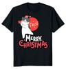 NEW LIMITED Merry Christmas Funny Meowy Classic Novelty Tee