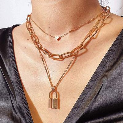 Jewellery Stylish Combo of Two Necklace Chains for Women and Girls