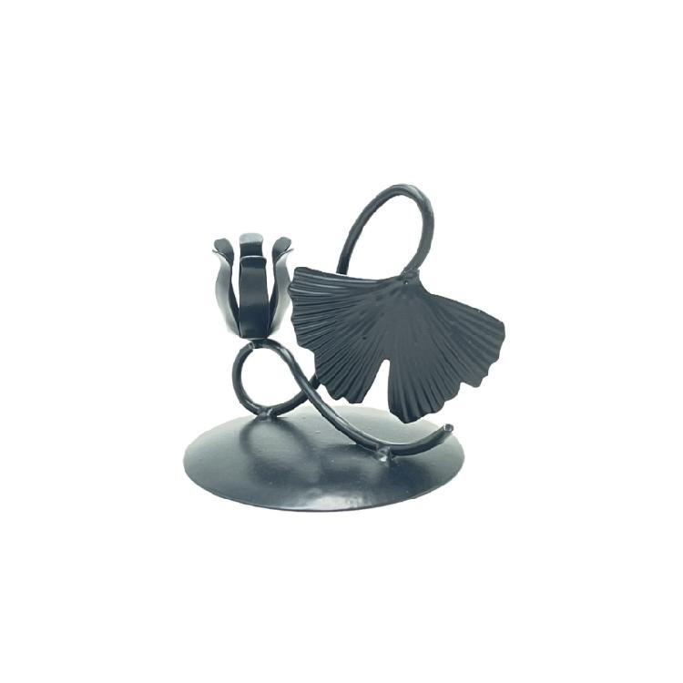 Wrought Iron Pillar Candle Holder Candlestick Metal Candle Holder Candelabrate