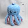 Italian Brain Lot Blueberini Octopussini Plush Toy, 20cm Throw Pillow, Soft, Cute, and Fun, Room Decor, Figurine, Kids' Holiday Gift (Q)