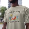 Wake Up Sluts T-Shirt, Funny Animal Shirt Meme Graphic Tee, Sarcastic T-shirt, Cursed Tshirt, Unhinged Humor Top Viral T-shirt