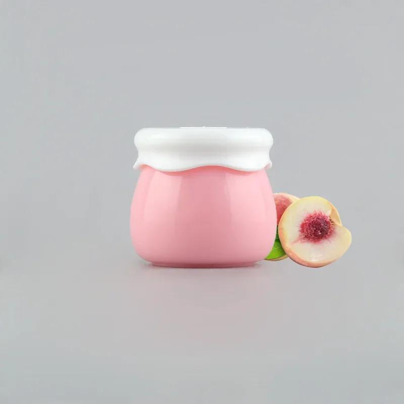 

1pc 5ml Portable Lip Gloss Empty Bottle Cute Honey Plastic Balm Container Jar Shaped Reusable with Small Spoon Refillable Hot
