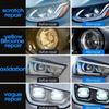 New Headlight repair 100 ml -- effectively repairs yellowing, oxidation, and cloudiness of car headlights | Safe and convenient
