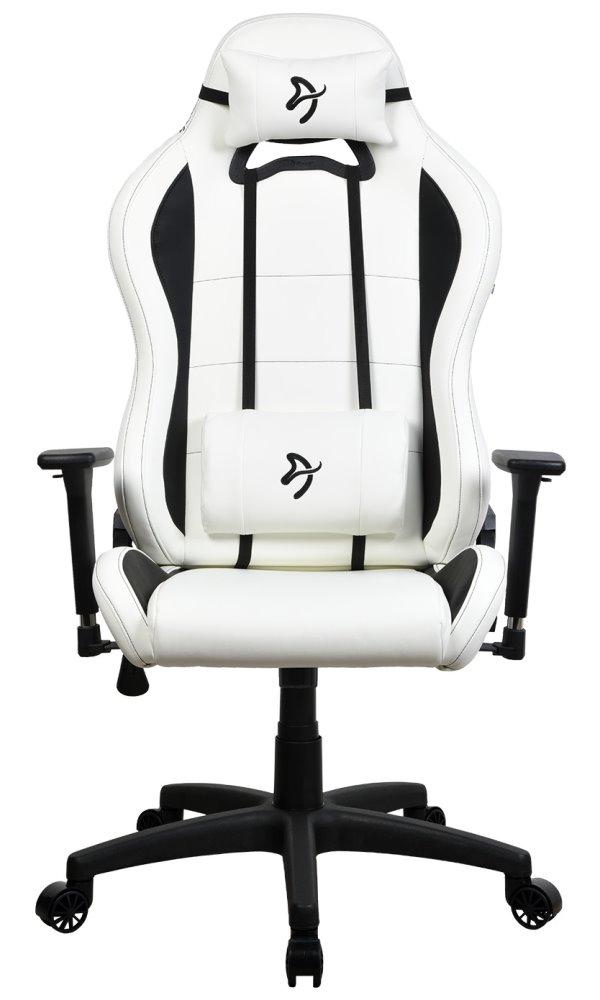 Arozzi Frame Material: Metal; Wheel Base: Nylon; Upholstery: Soft PU | Arozzi | Gaming Chair | Torretta SoftPU | White